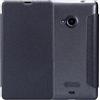 NILLKIN CUSTODIA SPARKLE LEATHER FLIP BOOK CASE MICROSOFT LUMIA 535 BLACK