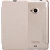 NILLKIN CUSTODIA SPARKLE LEATHER FLIP BOOK CASE MICROSOFT LUMIA 535 GOLD