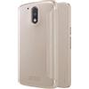 NILLKIN CUSTODIA SPARKLE LEATHER FLIP BOOK CASE MOTOROLA MOTO G4 PLUS GOLD