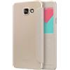NILLKIN CUSTODIA SPARKLE LEATHER FLIP BOOK CASE SAMSUNG GALAXY A5 (2016) A510 GOLD