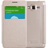 NILLKIN CUSTODIA SPARKLE LEATHER FLIP BOOK CASE SAMSUNG GALAXY GRAND PRIME G530 GOLD
