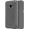 NILLKIN CUSTODIA SPARKLE LEATHER FLIP BOOK CASE SAMSUNG GALAXY J1 J100 BLACK