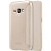 NILLKIN CUSTODIA SPARKLE LEATHER FLIP BOOK CASE SAMSUNG GALAXY J1 J100 GOLD