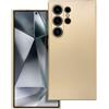 METAL CUSTODIA TPU SILICONE METAL COVER CASE PER SAMSUNG GALAXY S24 ULTRA GOLD