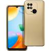 METAL CUSTODIA TPU SILICONE METAL COVER CASE PER XIAOMI REDMI 10C GOLD