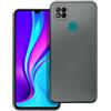 METAL CUSTODIA TPU SILICONE METAL COVER CASE PER XIAOMI REDMI 9C GREY