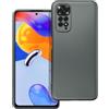 METAL CUSTODIA TPU SILICONE METAL COVER CASE PER XIAOMI REDMI NOTE 11 - 11S GREY