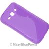 MAXY SSYL CUSTODIA TPU SILICONE COVER CASE PER SAMSUNG GALAXY ACE 3 S7270 PURPLE