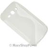 MAXY SSYL CUSTODIA TPU SILICONE COVER CASE PER SAMSUNG GALAXY ACE 3 S7270 TRASPARENTE