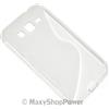 MAXY SSYL CUSTODIA TPU SILICONE COVER CASE PER SAMSUNG GALAXY CORE ADVANCE I8580 TRASPARENTE