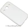 MAXY SSYL CUSTODIA TPU SILICONE COVER CASE PER SAMSUNG GALAXY CORE I8260 - DUOS I8262 WHITE