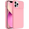 SLIDE CUSTODIA TPU SILICONE SLIDE COVER CASE CON PROTEZIONE FOTOCAMERE PER APPLE IPHONE 11 PRO MAX PINK
