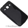 MAXY SSYL CUSTODIA TPU SILICONE COVER CASE PER SAMSUNG GALAXY CORE PLUS G350 BLACK