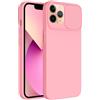 SLIDE CUSTODIA TPU SILICONE SLIDE COVER CASE CON PROTEZIONE FOTOCAMERE PER APPLE IPHONE 11 PRO PINK