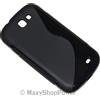 MAXY SSYL CUSTODIA TPU SILICONE COVER CASE PER SAMSUNG GALAXY EXPRESS I8730 BLACK