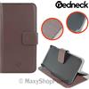 REDNECK DUO CUSTODIA ORIGINALE FLIP FOLIO BOOK CASE PER APPLE IPHONE 6 6S 7 8 BROWN