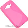 MAXY SSYL CUSTODIA TPU SILICONE COVER CASE PER SAMSUNG GALAXY J1 J100 PINK