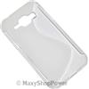 MAXY SSYL CUSTODIA TPU SILICONE COVER CASE PER SAMSUNG GALAXY J1 J100 TRASPARENTE