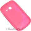 MAXY SSYL CUSTODIA TPU SILICONE COVER CASE PER SAMSUNG GALAXY MINI 2 S6500 PINK