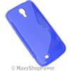MAXY SSYL CUSTODIA TPU SILICONE COVER CASE PER SAMSUNG GALAXY S4 I9500 - I9505 BLUE