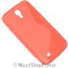 MAXY SSYL CUSTODIA TPU SILICONE COVER CASE PER SAMSUNG GALAXY S4 I9500 - I9505 RED