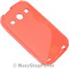 MAXY SSYL CUSTODIA TPU SILICONE COVER CASE PER SAMSUNG GALAXY XCOVER 2 S7710 RED