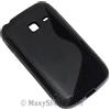 MAXY SSYL CUSTODIA TPU SILICONE COVER CASE PER SAMSUNG GALAXY Y DUOS S6102 BLACK