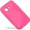 MAXY SSYL CUSTODIA TPU SILICONE COVER CASE PER SAMSUNG GALAXY YOUNG 2 G130 PINK