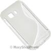 MAXY SSYL CUSTODIA TPU SILICONE COVER CASE PER SAMSUNG GALAXY YOUNG 2 G130 TRASPARENTE