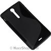 MAXY SSYL CUSTODIA TPU SILICONE COVER CASE PER SONY XPERIA TX LT29I BLACK