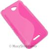 MAXY SSYL CUSTODIA TPU SILICONE COVER CASE PER SONY XPERIA E4 PINK