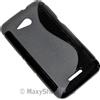 MAXY SSYL CUSTODIA TPU SILICONE COVER CASE PER SONY XPERIA E4G BLACK
