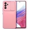 SLIDE CUSTODIA TPU SILICONE SLIDE COVER CASE CON PROTEZIONE FOTOCAMERE PER SAMSUNG GALAXY A13 5G - A04S PINK