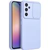 SLIDE CUSTODIA TPU SILICONE SLIDE COVER CASE CON PROTEZIONE FOTOCAMERE PER SAMSUNG GALAXY A54 5G LILLA