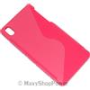 MAXY SSYL CUSTODIA TPU SILICONE COVER CASE PER SONY XPERIA Z2 PINK