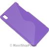 MAXY SSYL CUSTODIA TPU SILICONE COVER CASE PER SONY XPERIA Z2 PURPLE