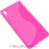 MAXY SSYL CUSTODIA TPU SILICONE COVER CASE PER SONY XPERIA Z3+ - Z4 PINK