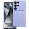 SLIDE CUSTODIA TPU SILICONE SLIDE COVER CASE CON PROTEZIONE FOTOCAMERE PER SAMSUNG GALAXY S24 ULTRA LILLA