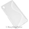 MAXY SSYL CUSTODIA TPU SILICONE COVER CASE PER SONY XPERIA Z5 TRASPARENTE
