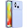 SLIDE CUSTODIA TPU SILICONE SLIDE COVER CASE CON PROTEZIONE FOTOCAMERE PER XIAOMI REDMI 12C LILLA