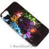 MAXY SYL CUSTODIA TPU SILICONE FLOWER COVER PER APPLE IPHONE 5 - 5S - SE