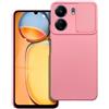SLIDE CUSTODIA TPU SILICONE SLIDE COVER CASE CON PROTEZIONE FOTOCAMERE PER XIAOMI REDMI 13C - POCO C65 PINK