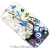 MAXY SYL CUSTODIA TPU SILICONE FLOWER COVER PER APPLE IPHONE 5 - 5S - SE