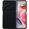 SLIDE CUSTODIA TPU SILICONE SLIDE COVER CASE CON PROTEZIONE FOTOCAMERE PER XIAOMI REDMI NOTE 12 4G BLACK