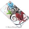 MAXY SYL CUSTODIA TPU SILICONE FLOWER COVER PER LG OPTIMUS L5-2 E460