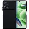 SLIDE CUSTODIA TPU SILICONE SLIDE COVER CASE CON PROTEZIONE FOTOCAMERE PER XIAOMI REDMI NOTE 12 5G BLACK