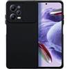 SLIDE CUSTODIA TPU SILICONE SLIDE COVER CASE CON PROTEZIONE FOTOCAMERE PER XIAOMI REDMI NOTE 12 PRO 5G BLACK