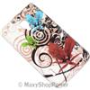 MAXY SYL CUSTODIA TPU SILICONE FLOWER COVER PER LG OPTIMUS L7-2 P710