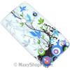 MAXY SYL CUSTODIA TPU SILICONE FLOWER COVER PER NOKIA LUMIA 520 - 525