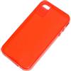 FITCASE CUSTODIA ORIGINALE TPU COVER PER APPLE IPHONE 4 RED